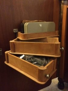 Pfaff Built in Storage